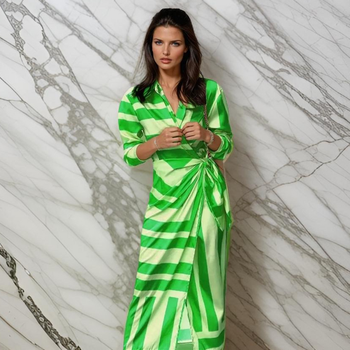 Amira™ Wrap Dress with Print