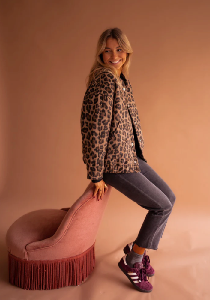 VERA™ | The Leopard Bomber Jacket