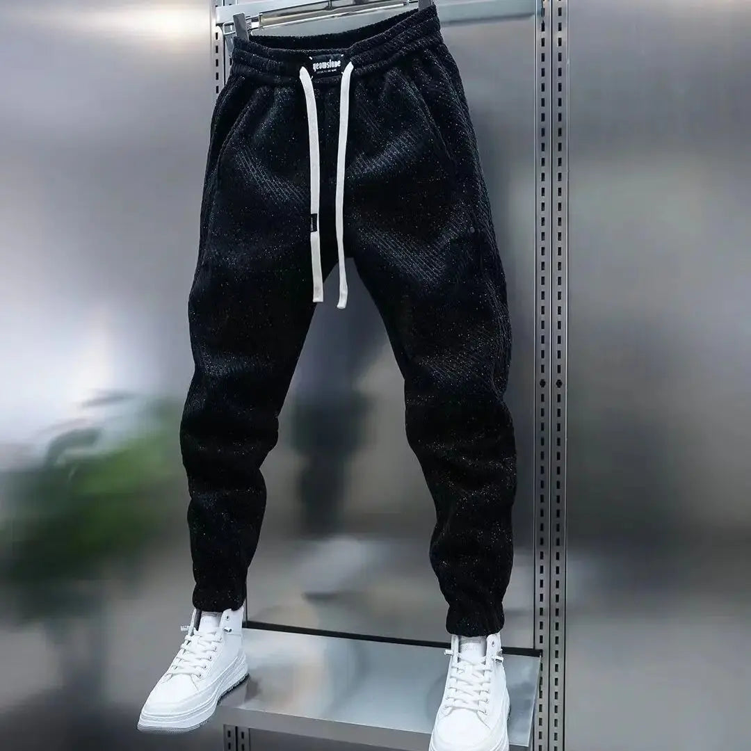 Leon™ |Casual trousers with pattern