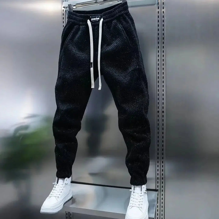 Leon™ |Casual trousers with pattern
