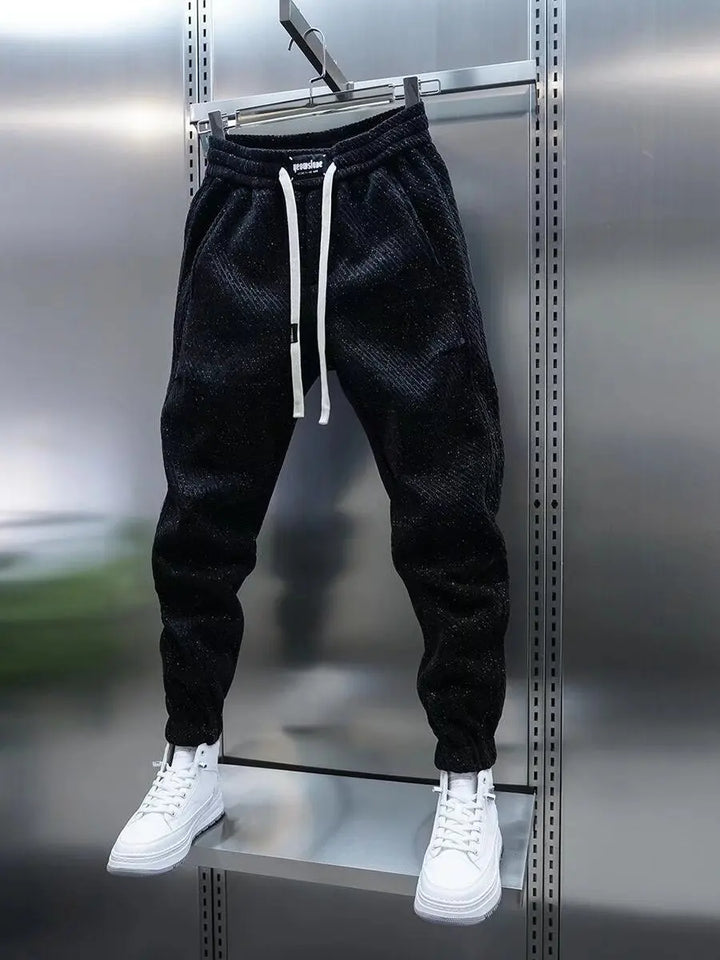 Leon™ |Casual trousers with pattern