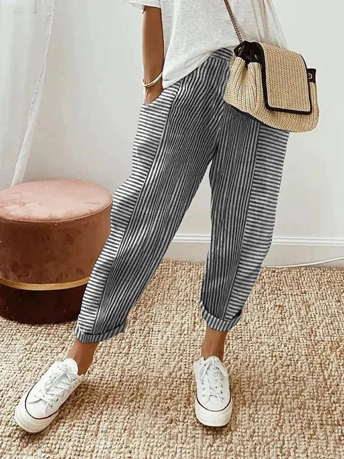 Emma™ | Casual Women's Striped Pants