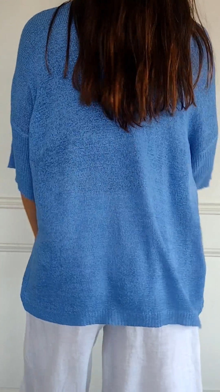 Vera™ | Knitted Top with Elegant V-Neck